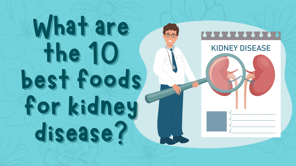 What are the 10 best foods for kidney disease?