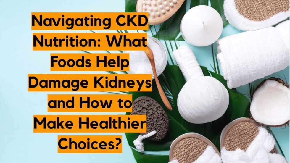 Navigating CKD Nutrition What Foods Help Damage Kidneys and How to Make Healthier Choices